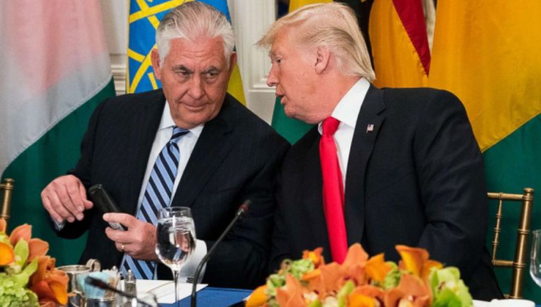 Rex Tillerson i Donald Trump FOTO: EPA Rex Tillerson i Donald Trump FOTO: EPA